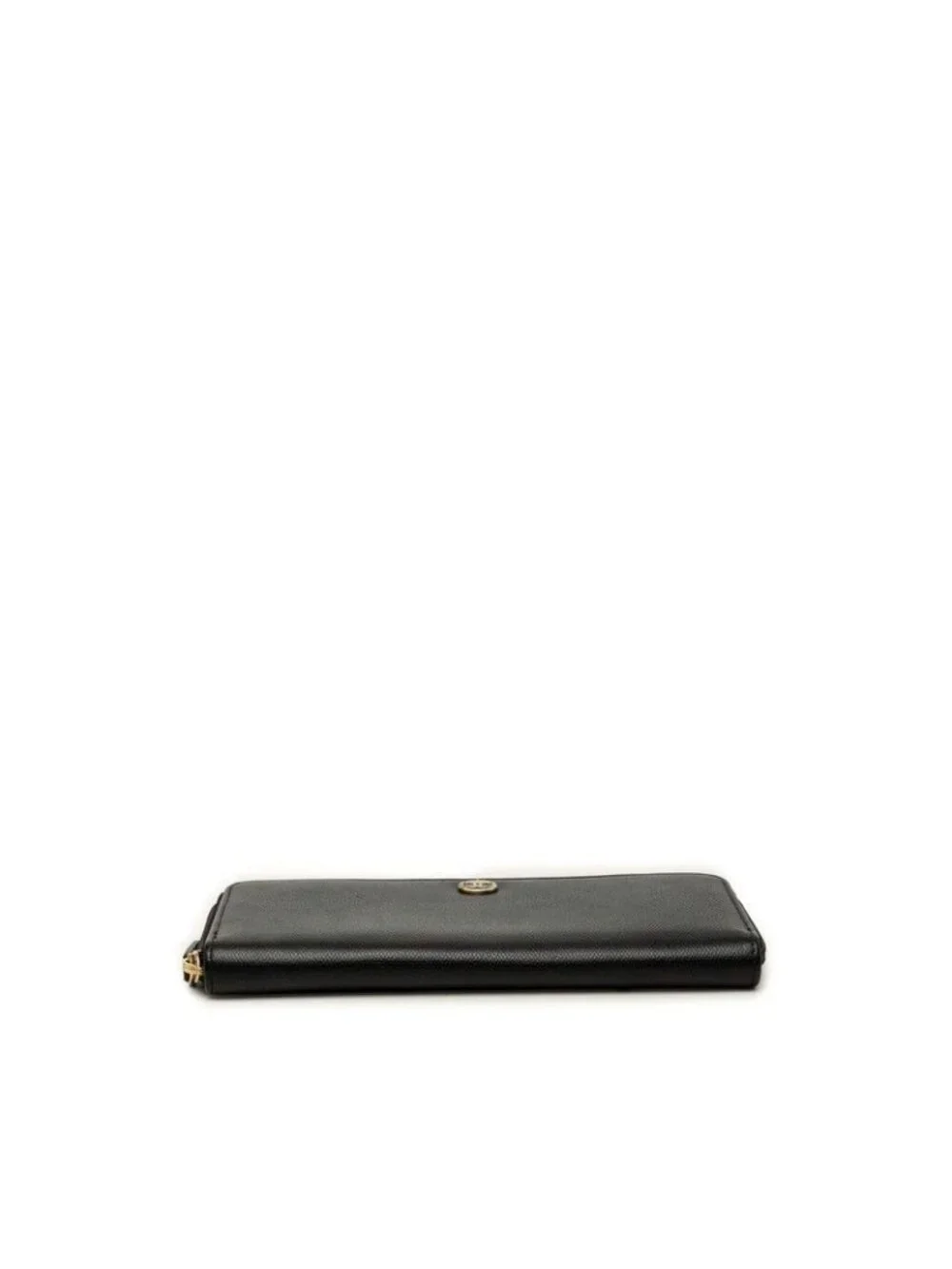 Chanel CC Logo Wallet Black Leather